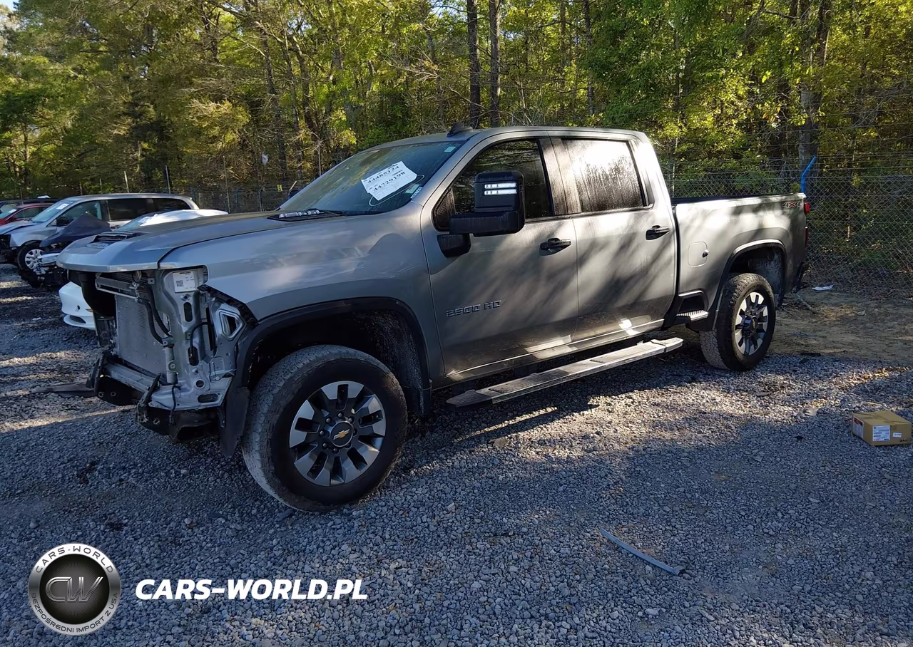 2024 Chevrolet Silverado 2500Hd 4Wd Standard Bed Custom VIN:2GC4YME74R1176638 - 2