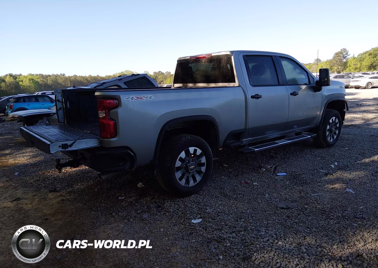 2024 Chevrolet Silverado 2500Hd 4Wd Standard Bed Custom VIN:2GC4YME74R1176638 - 4