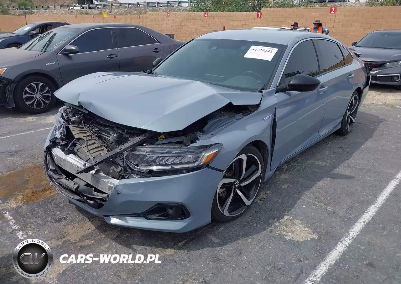 2022 Honda Accord Hybrid Sport VIN:1HGCV3F22NA022979 - 2