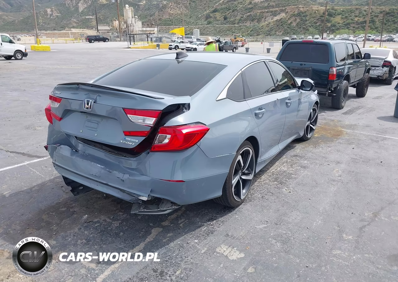 2022 Honda Accord Hybrid Sport VIN:1HGCV3F22NA022979 - 4