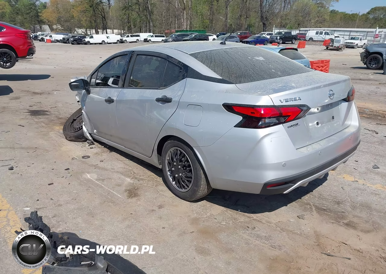 2020 Nissan Versa S Xtronic Cvt VIN:3N1CN8DV7LL828124 - 3