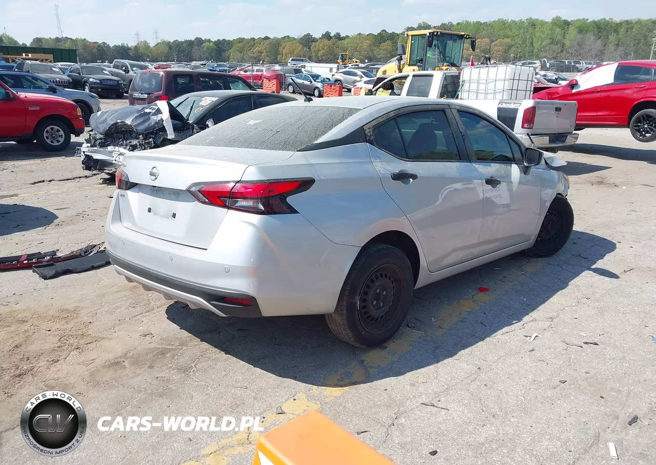 2020 Nissan Versa S Xtronic Cvt VIN:3N1CN8DV7LL828124 - 4