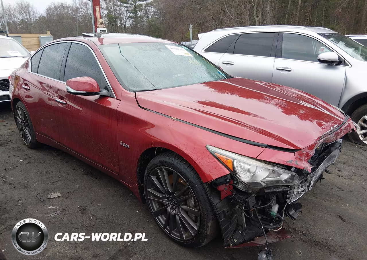 2016 Infiniti Q50 3.0T Red Sport 400