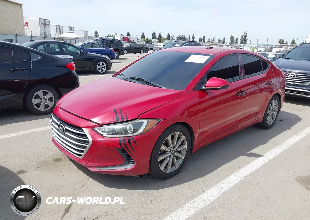 2017 Hyundai Elantra Se VIN:5NPD84LF8HH033523 - 2