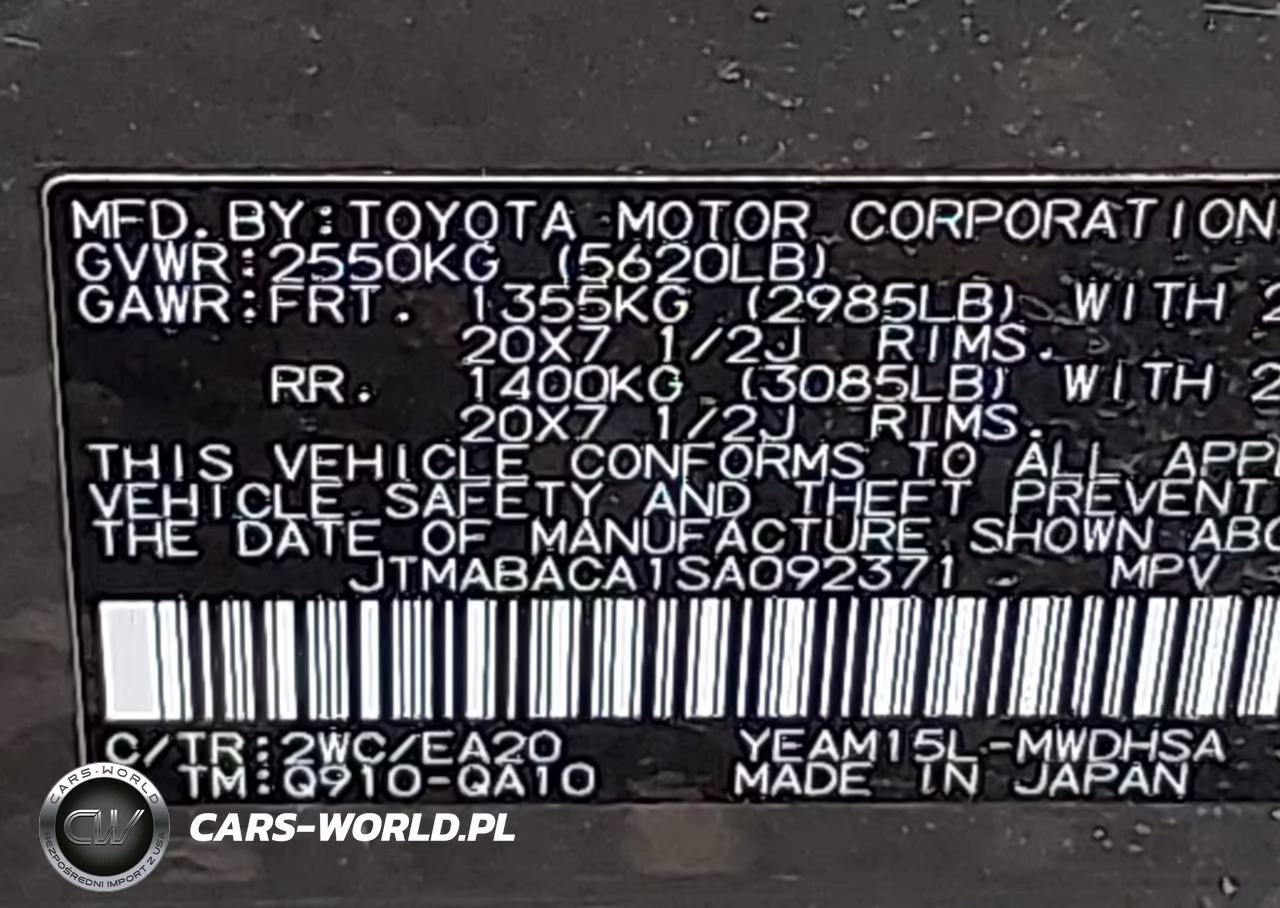 2025 Toyota Bz4X Limited VIN:JTMABACA1SA092371 - 9