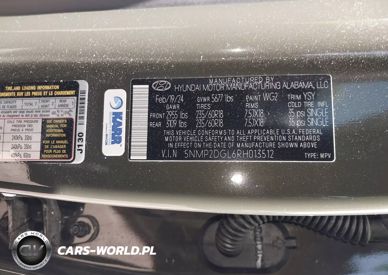 2024 Hyundai Santa Fe Sel VIN:5NMP2DGL6RH013512 - 9