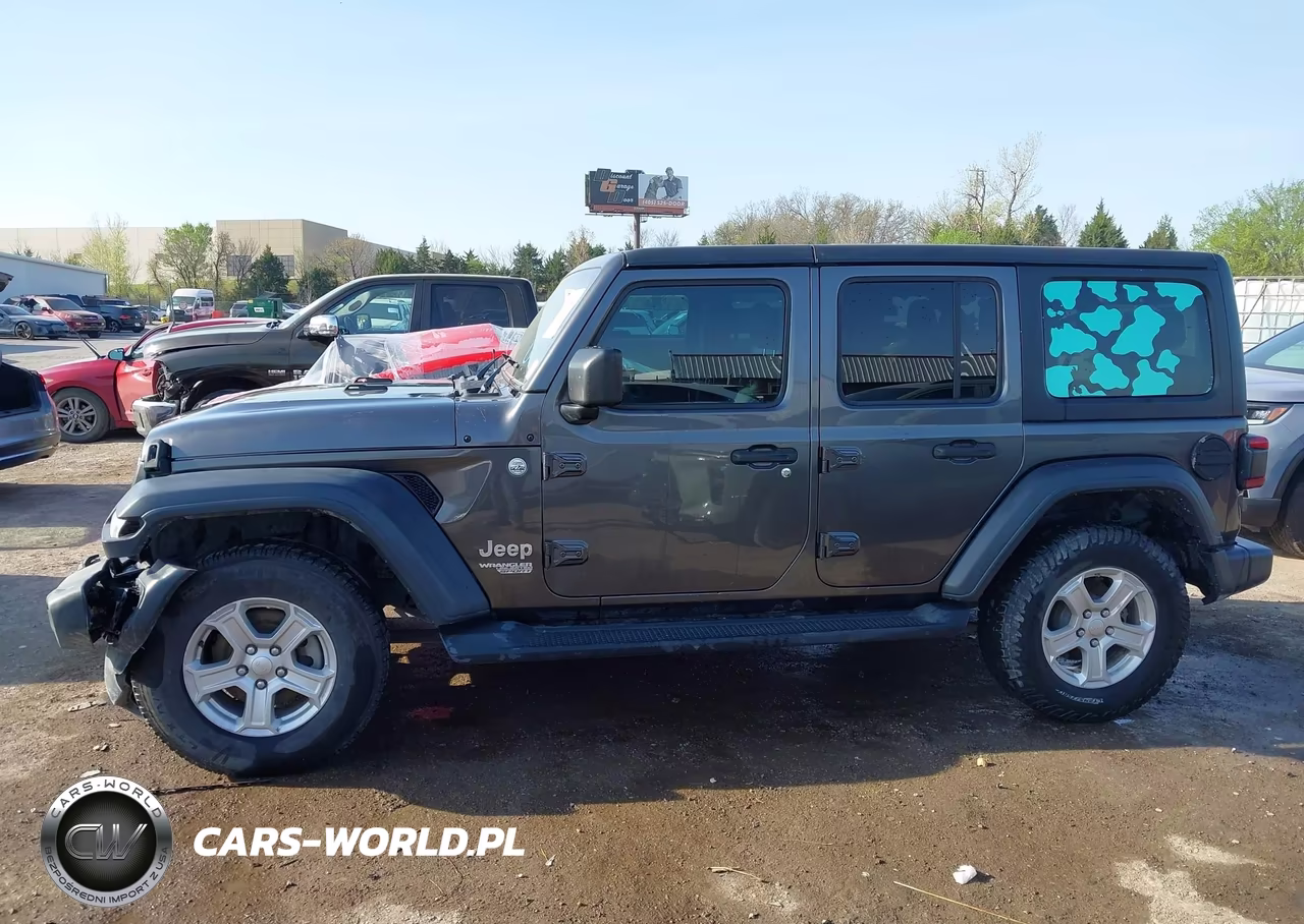 2018 Jeep Wrangler Unlimited Sport S 4X4 VIN:1C4HJXDN2JW206109 - 14