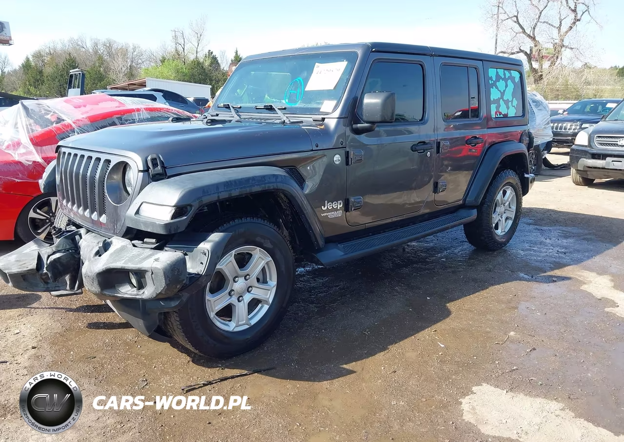 2018 Jeep Wrangler Unlimited Sport S 4X4 VIN:1C4HJXDN2JW206109 - 2