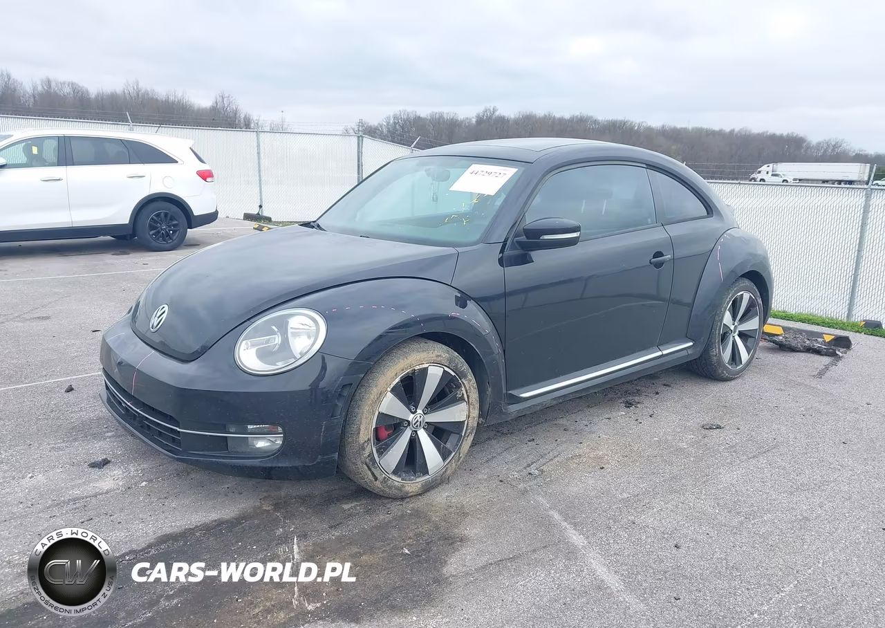 2012 Volkswagen Beetle 2.0T Turbo VIN:3VWV87AT0CM627165 - 2