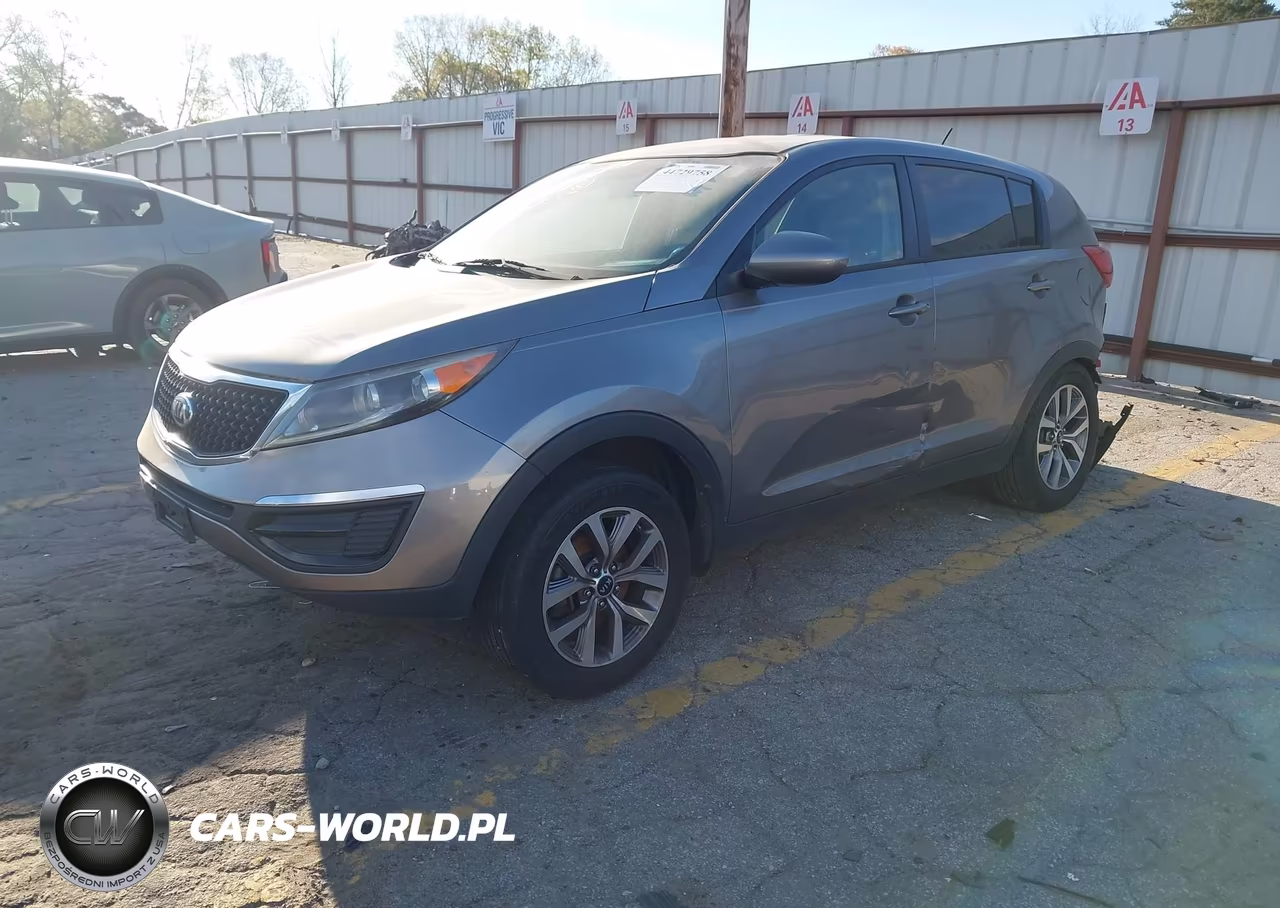 2014 Kia Sportage Lx VIN:KNDPB3AC1E7565519 - 2