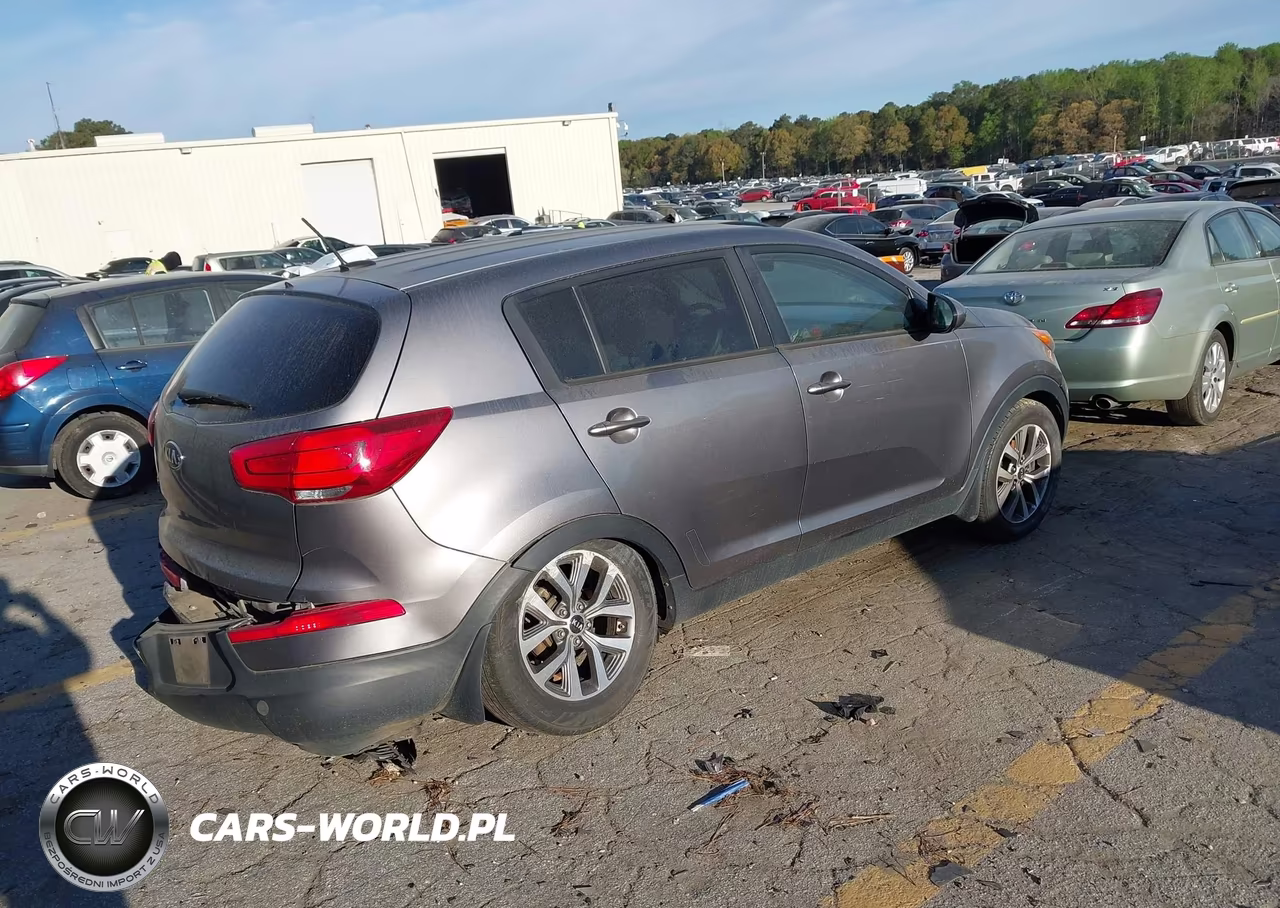 2014 Kia Sportage Lx VIN:KNDPB3AC1E7565519 - 4
