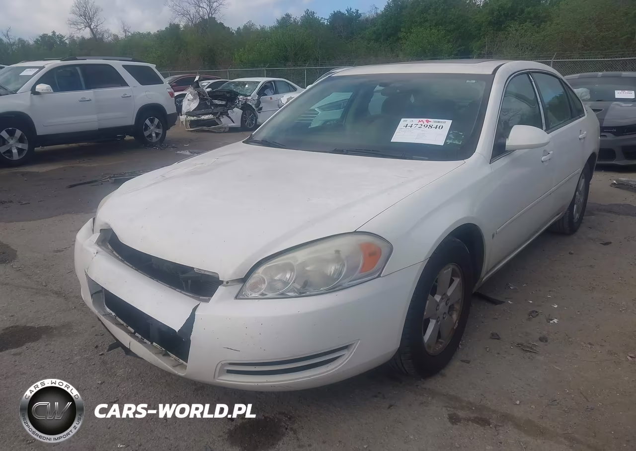 2007 Chevrolet Impala Lt VIN:2G1WT58K579252808 - 2
