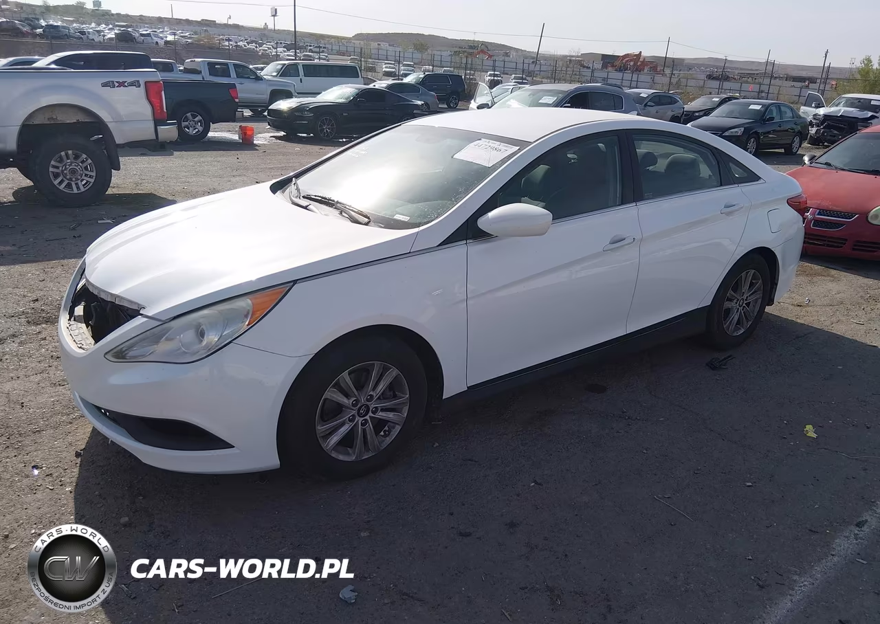 2014 Hyundai Sonata Gls VIN:5NPEB4AC2EH881908 - 2