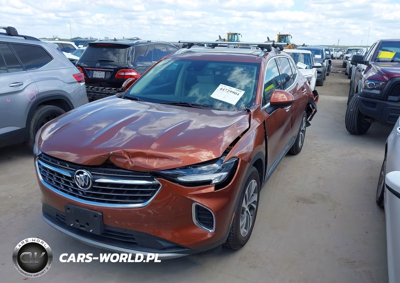 2021 Buick Envision Fwd Essence VIN:LRBFZNR43MD061875 - 2
