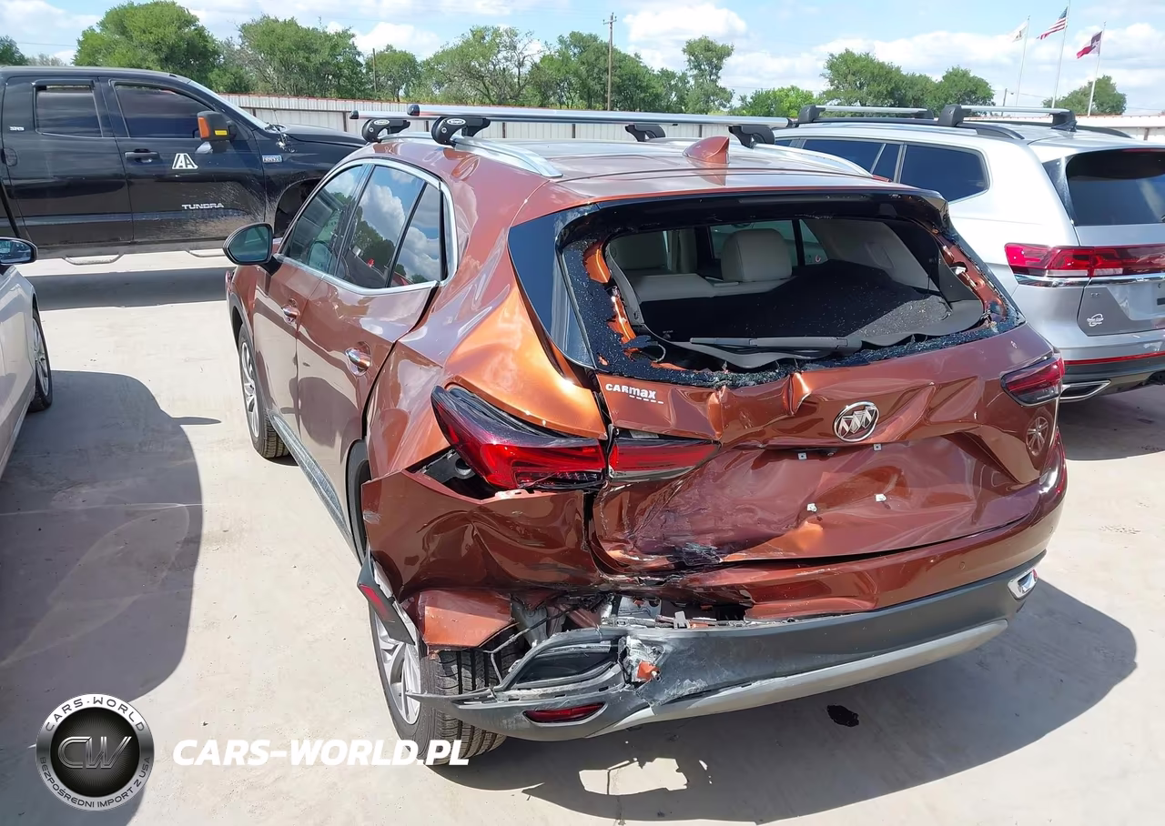 2021 Buick Envision Fwd Essence VIN:LRBFZNR43MD061875 - 3