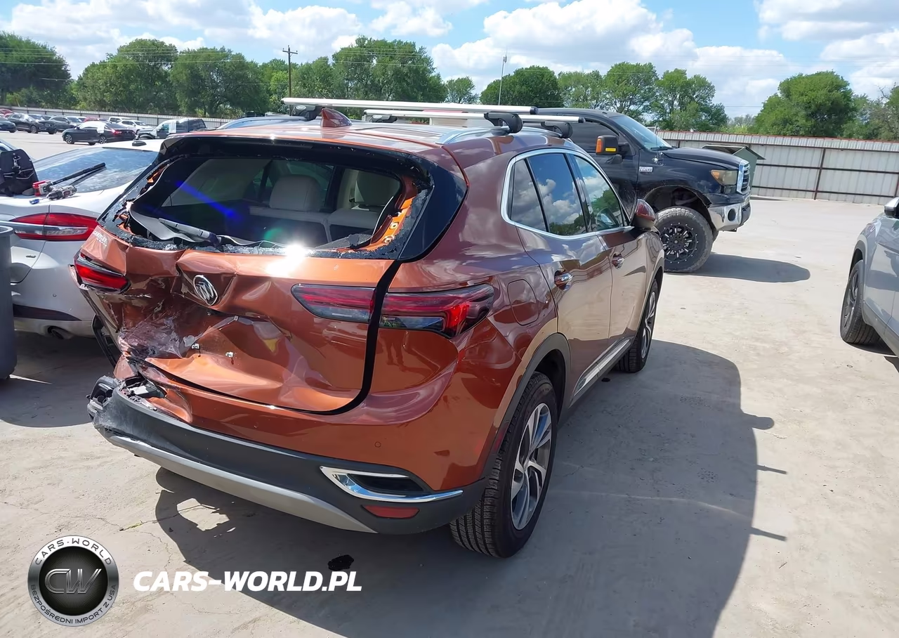 2021 Buick Envision Fwd Essence VIN:LRBFZNR43MD061875 - 4