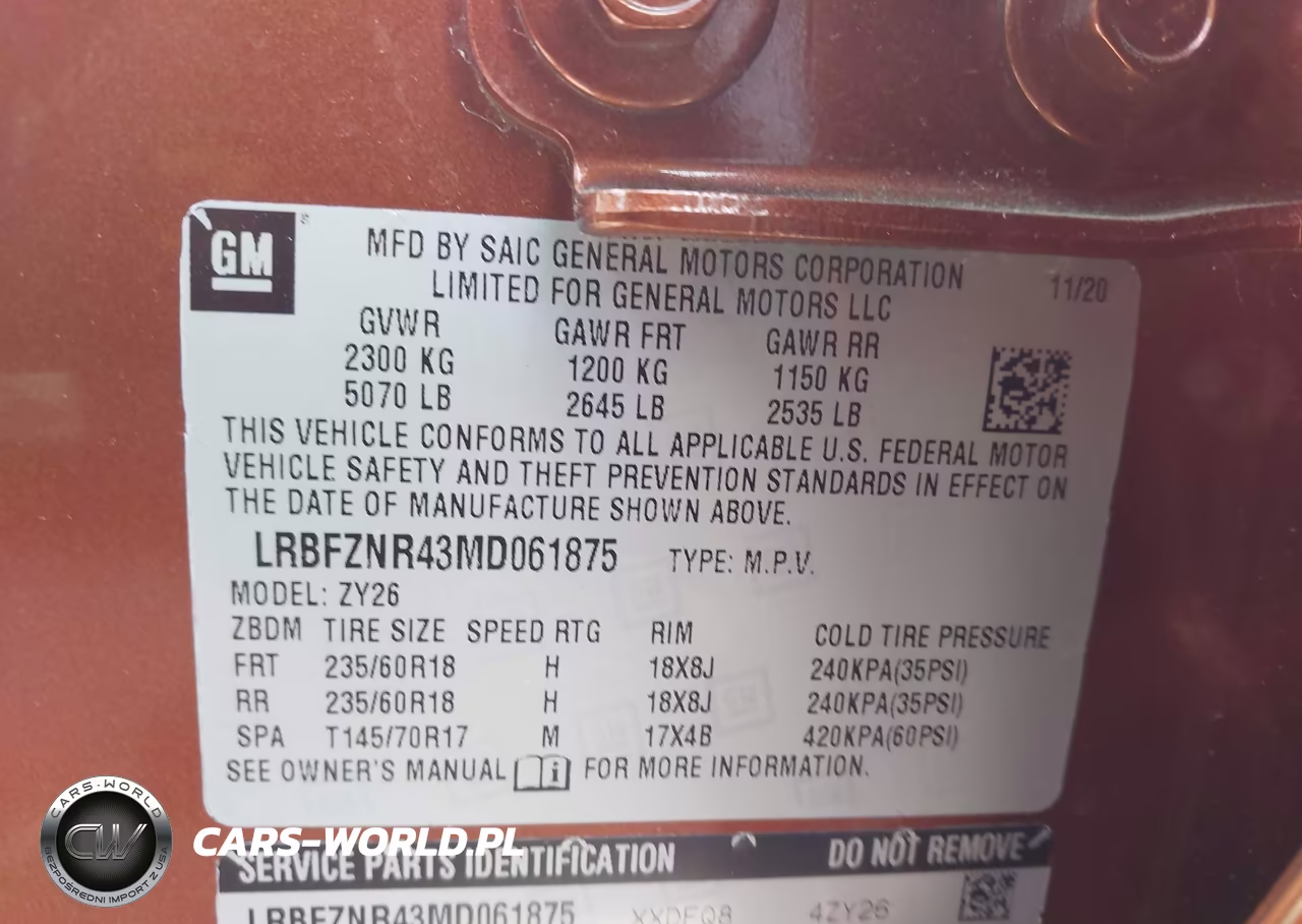 2021 Buick Envision Fwd Essence VIN:LRBFZNR43MD061875 - 9