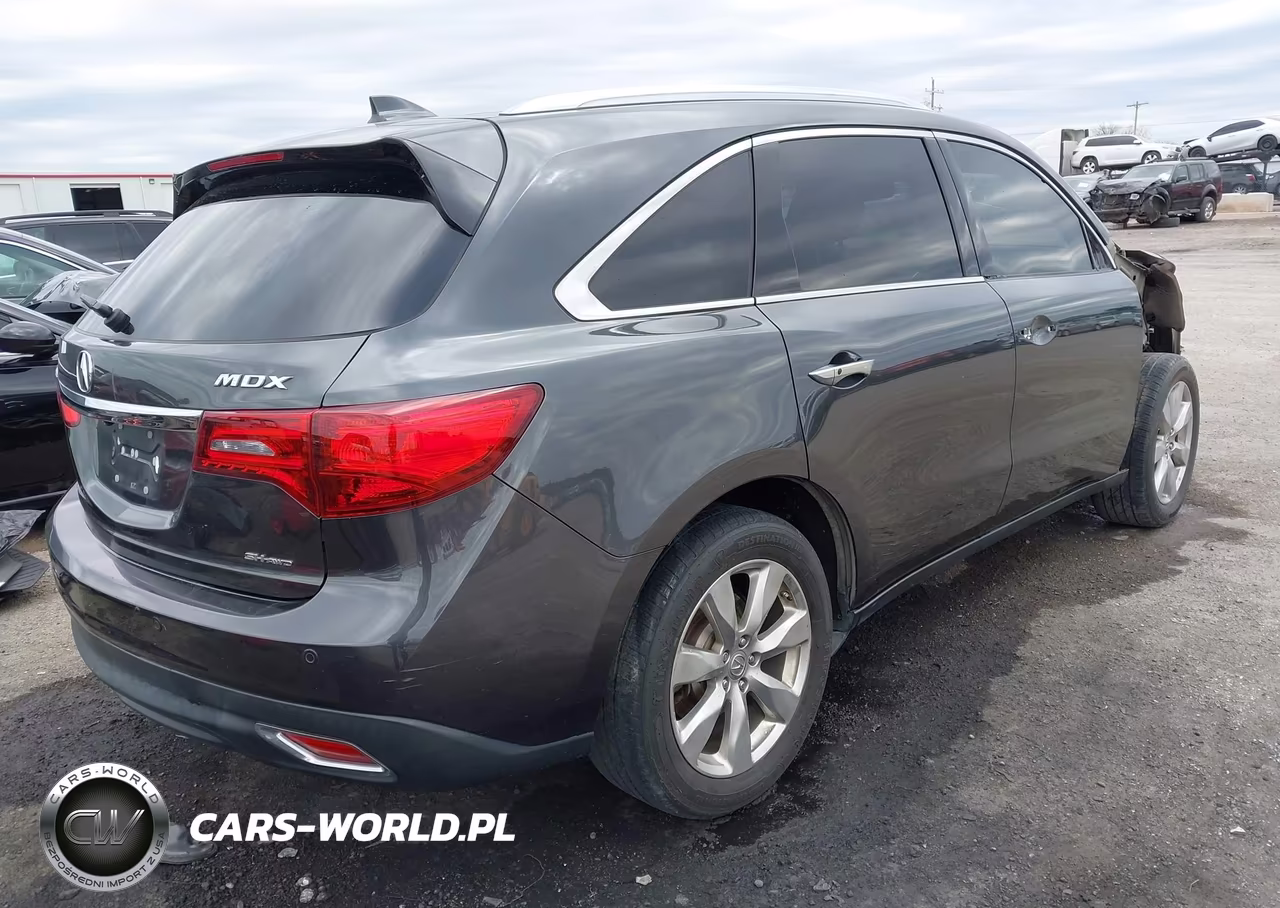 2015 Acura Mdx Advance Pkg W-Entertainment Pkg VIN:5FRYD4H83FB012340 - 4