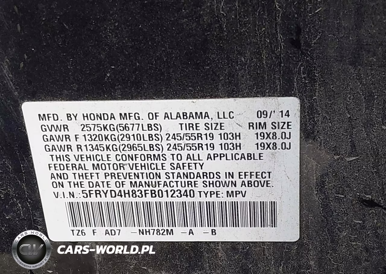 2015 Acura Mdx Advance Pkg W-Entertainment Pkg VIN:5FRYD4H83FB012340 - 9