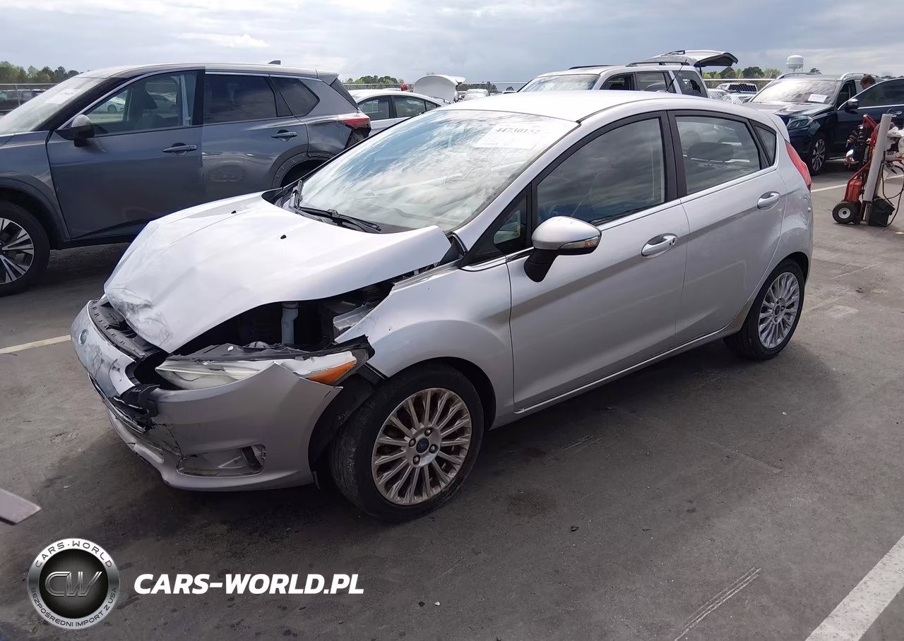 2014 Ford Fiesta Titanium VIN:3FADP4FJ6EM116804 - 2