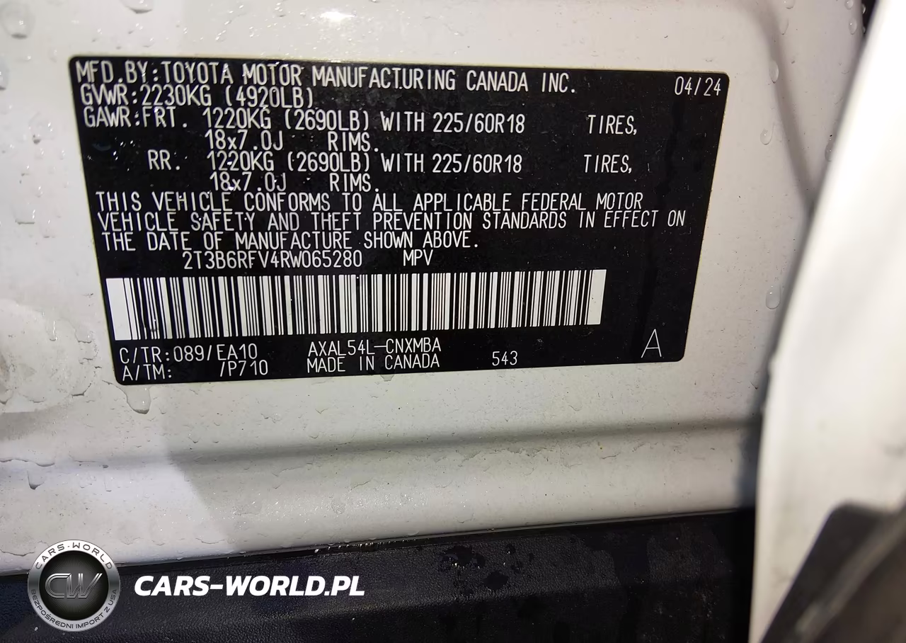 2024 Toyota Rav4 Hybrid Xle Premium VIN:2T3B6RFV4RW065280 - 9
