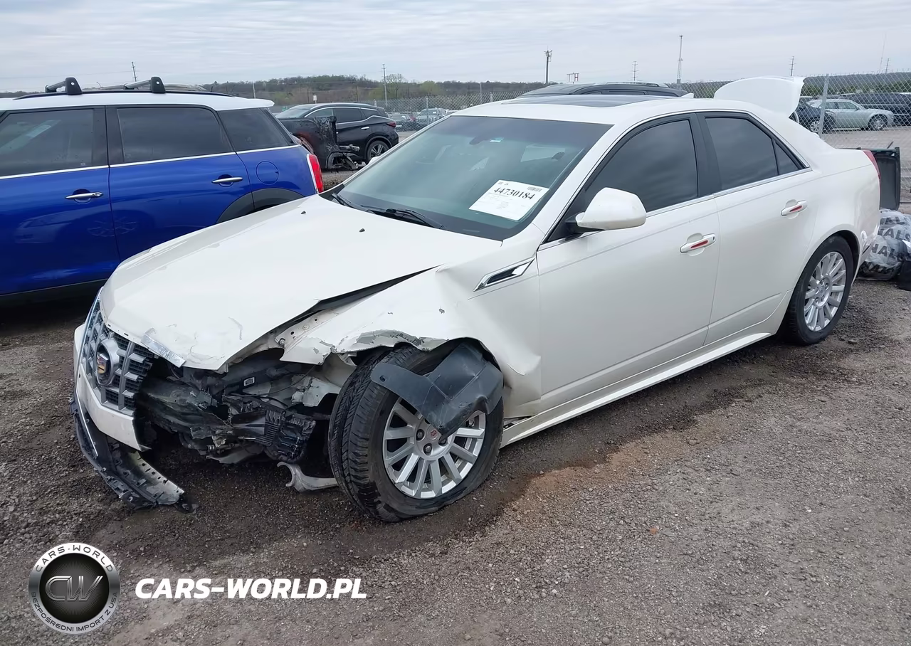 2013 Cadillac Cts Luxury VIN:1G6DE5E59D0103530 - 2