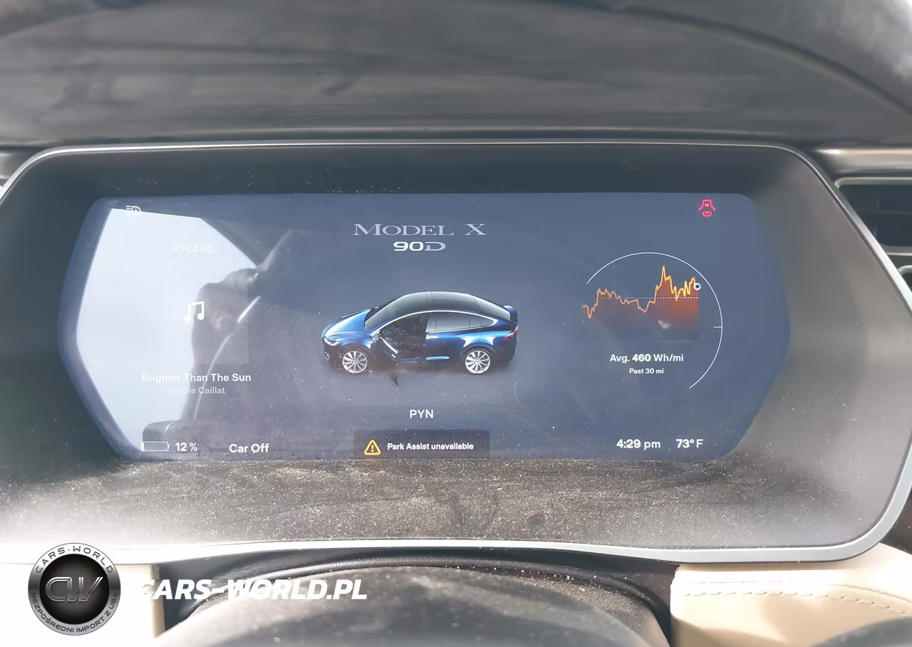 2016 Tesla Model X VIN:5YJXCAE22GF001801 - 7