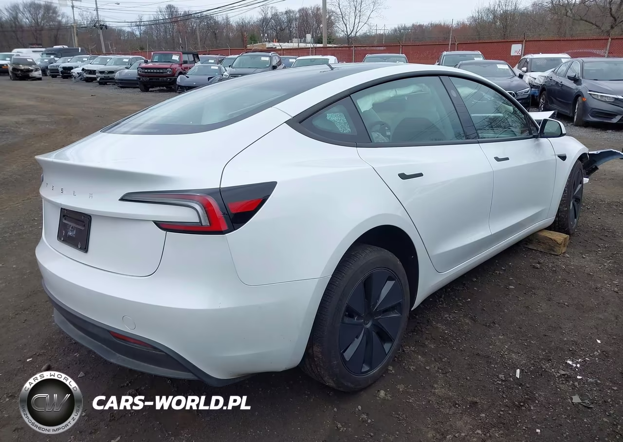2025 Tesla Model 3 Long Range Rear-Wheel Drive-Standard Rear-Wheel Drive VIN:5YJ3E1EA8SF016859 - 4