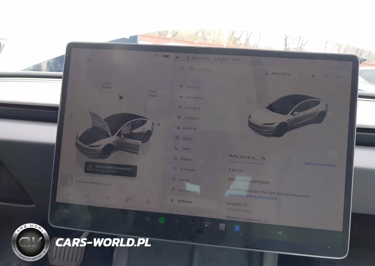 2025 Tesla Model 3 Long Range Rear-Wheel Drive-Standard Rear-Wheel Drive VIN:5YJ3E1EA8SF016859 - 7