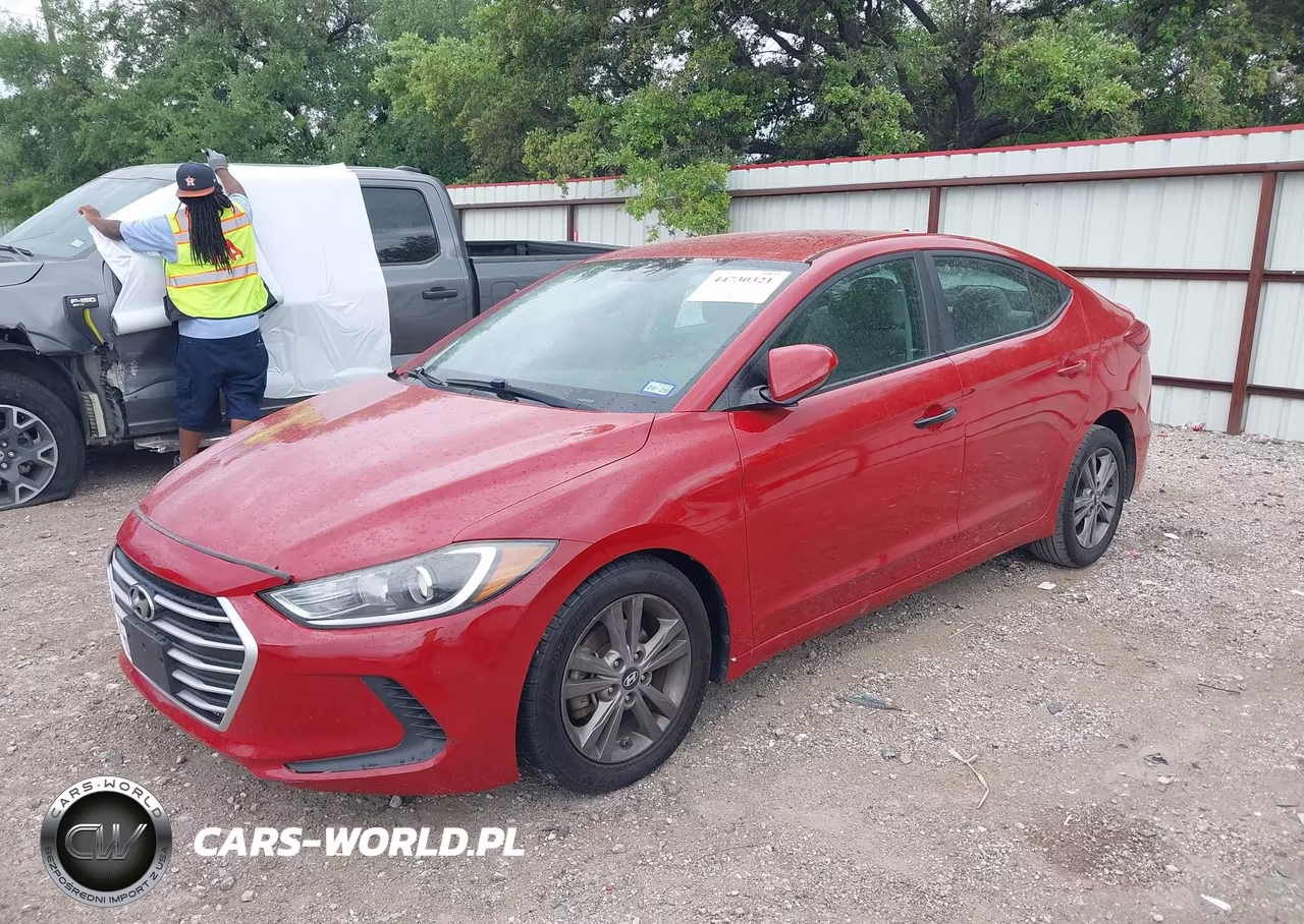 2018 Hyundai Elantra Sel VIN:5NPD84LF5JH242899 - 2
