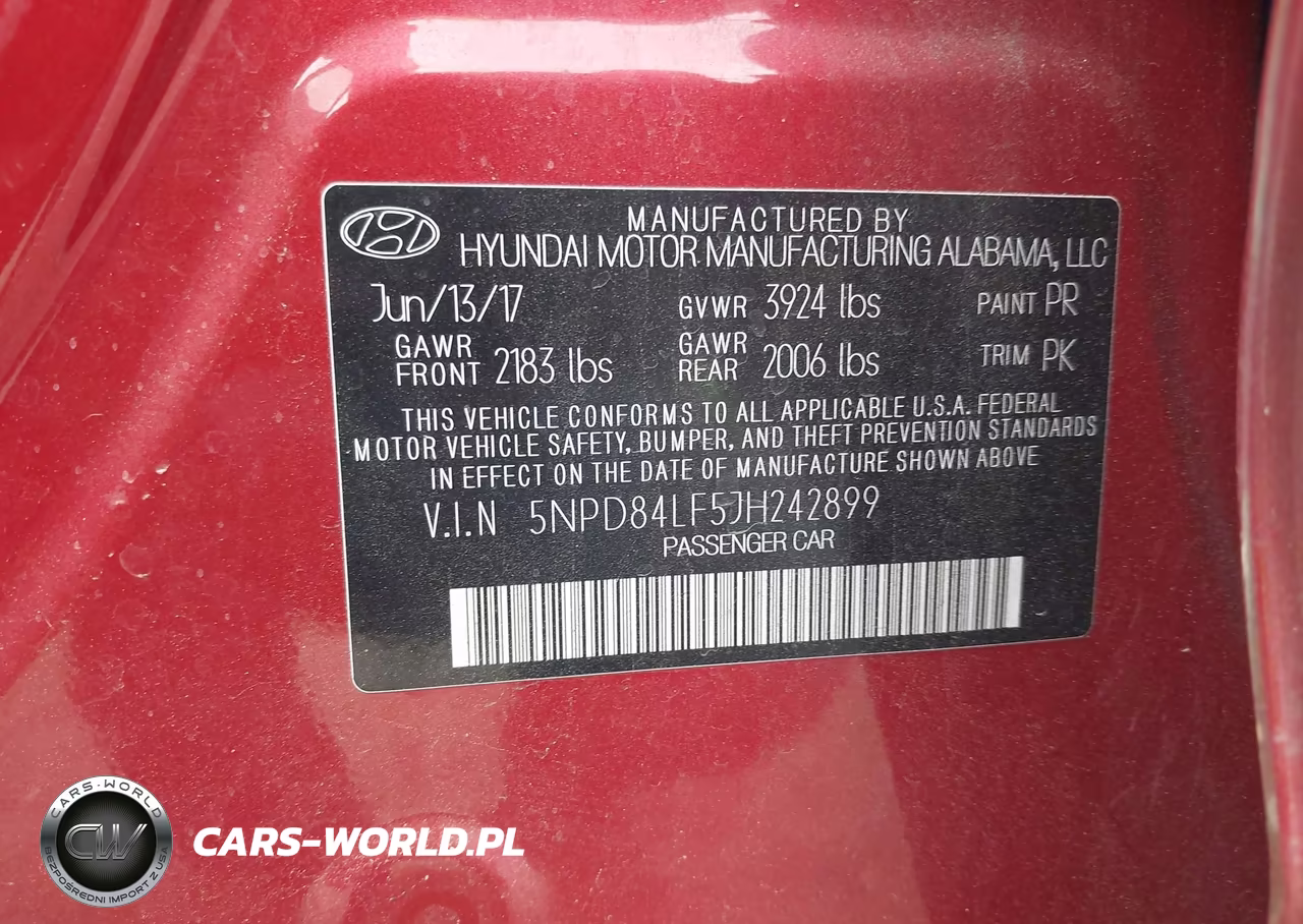 2018 Hyundai Elantra Sel VIN:5NPD84LF5JH242899 - 9