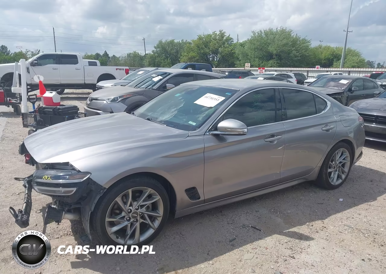 2022 Genesis G70 2.0T Rwd VIN:KMTG34TA1NU094618 - 2