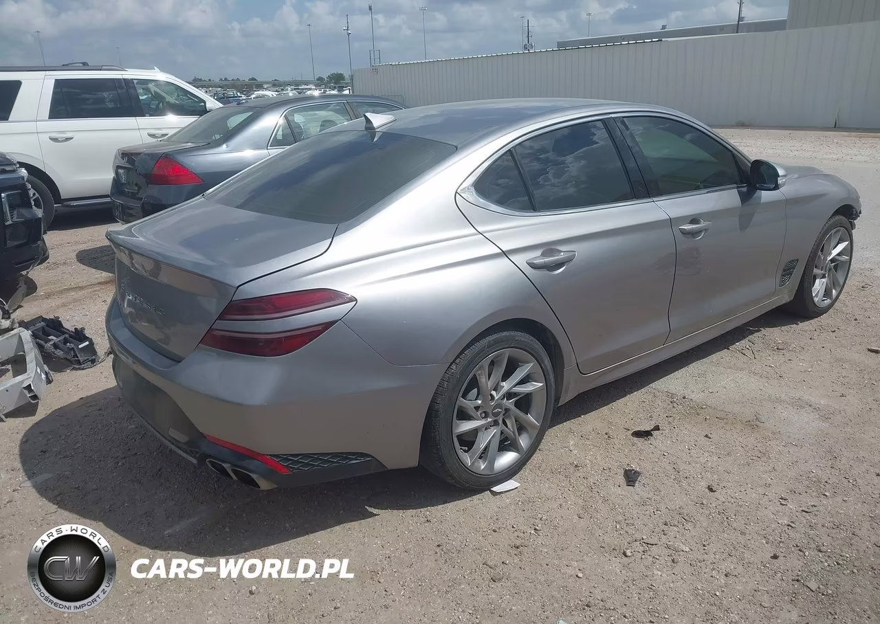 2022 Genesis G70 2.0T Rwd VIN:KMTG34TA1NU094618 - 4