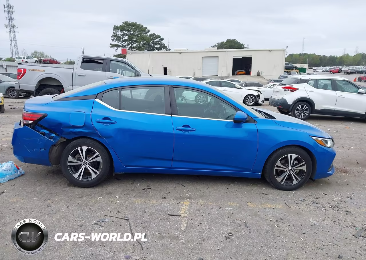 2021 Nissan Sentra Sv Xtronic Cvt VIN:3N1AB8CV9MY238335 - 13