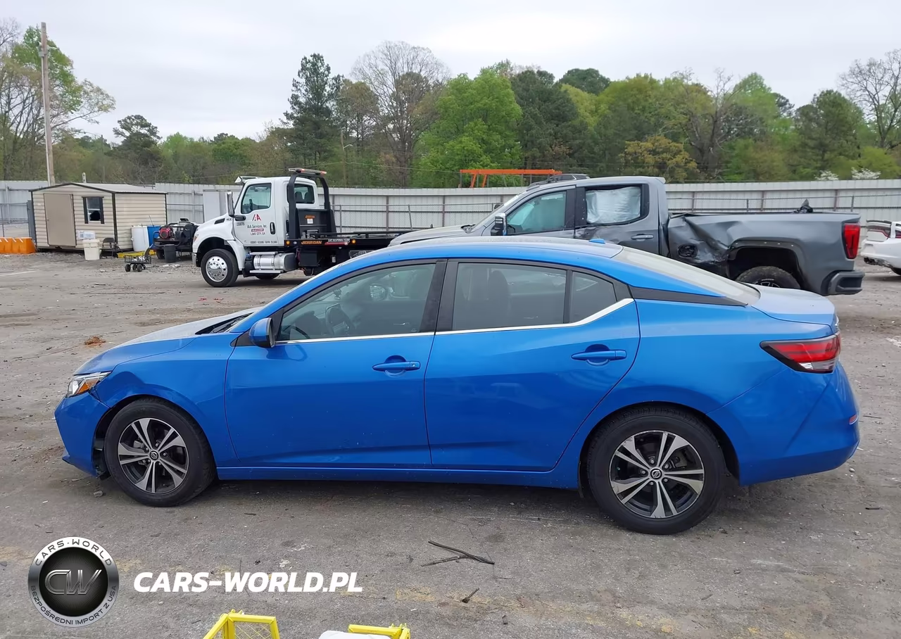2021 Nissan Sentra Sv Xtronic Cvt VIN:3N1AB8CV9MY238335 - 14