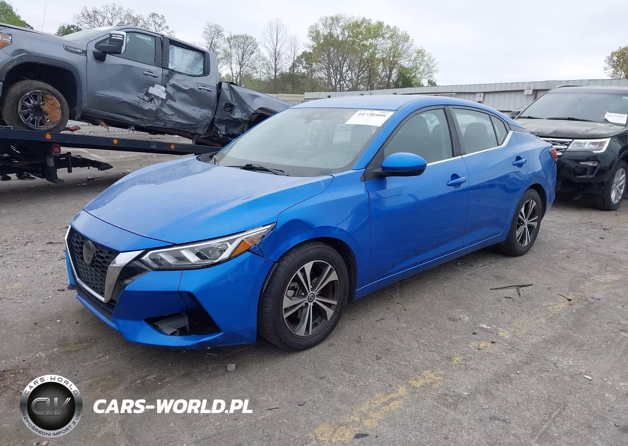 2021 Nissan Sentra Sv Xtronic Cvt VIN:3N1AB8CV9MY238335 - 2