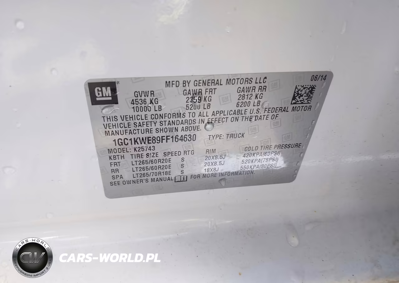 2015 Chevrolet Silverado 2500Hd Ltz VIN:1GC1KWE89FF164630 - 9