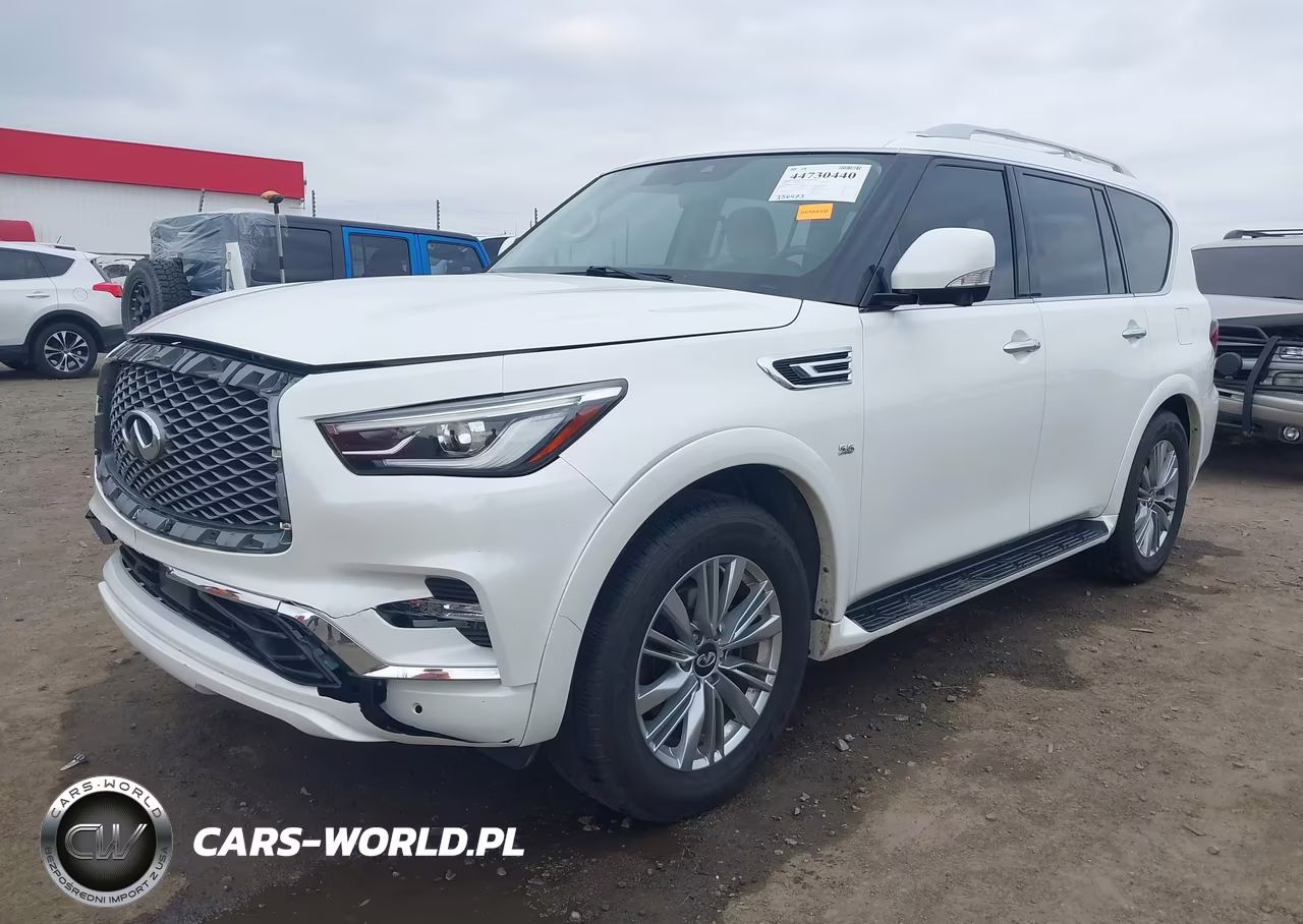 2019 Infiniti Qx80 Luxe VIN:JN8AZ2NF5K9681570 - 2