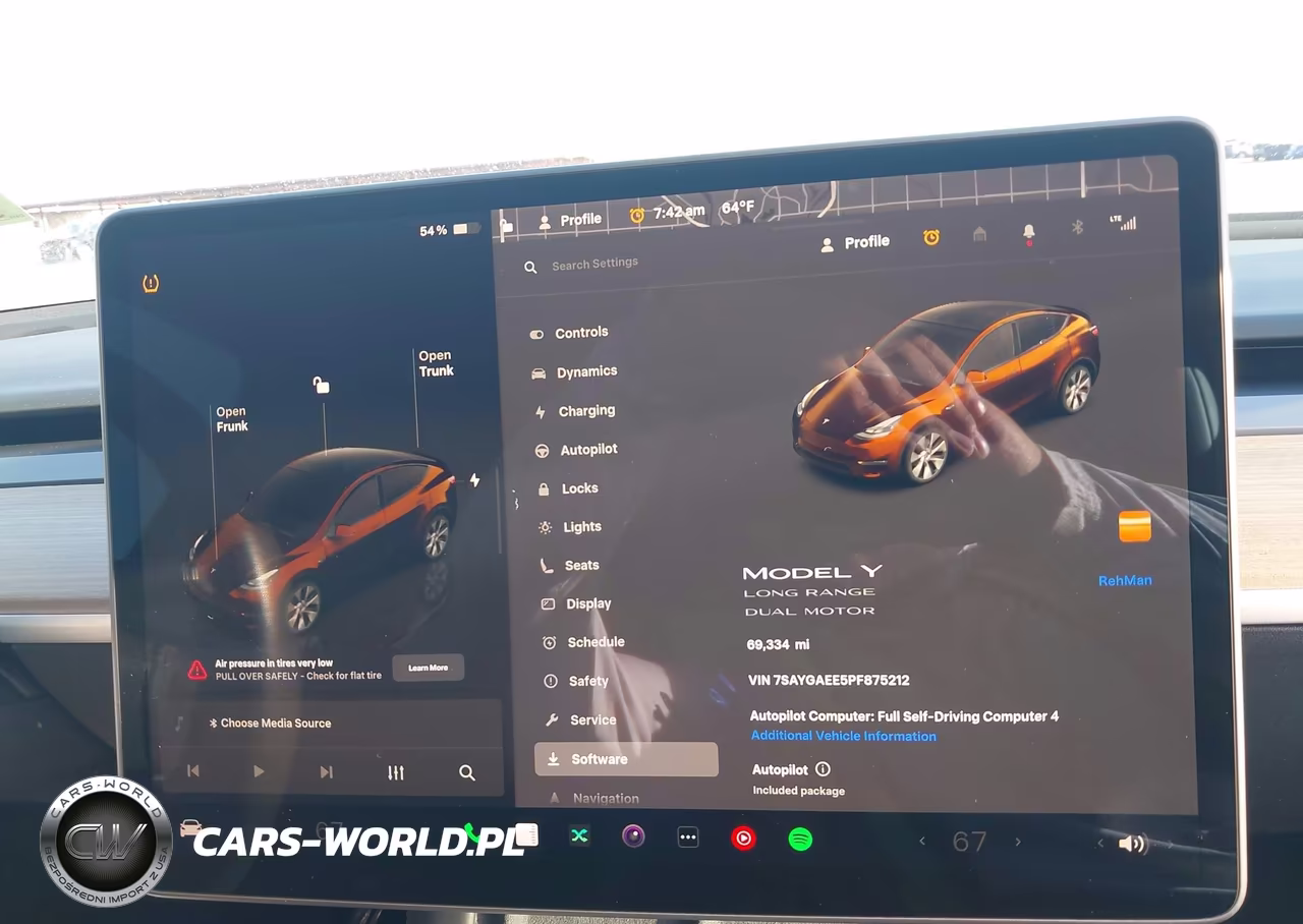 2023 Tesla Model Y Awd-Long Range Dual Motor All-Wheel Drive VIN:7SAYGAEE5PF875212 - 18