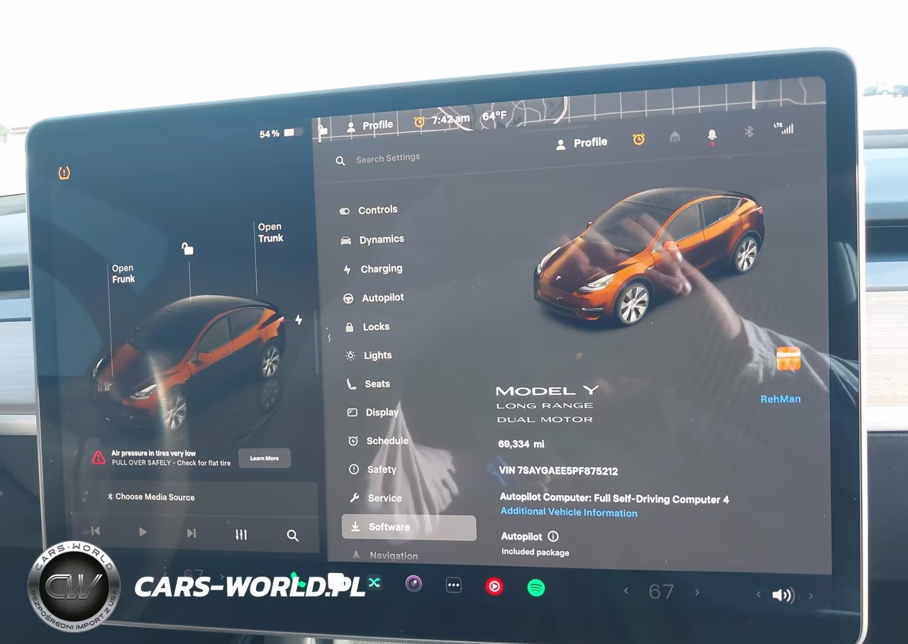 2023 Tesla Model Y Awd-Long Range Dual Motor All-Wheel Drive VIN:7SAYGAEE5PF875212 - 7