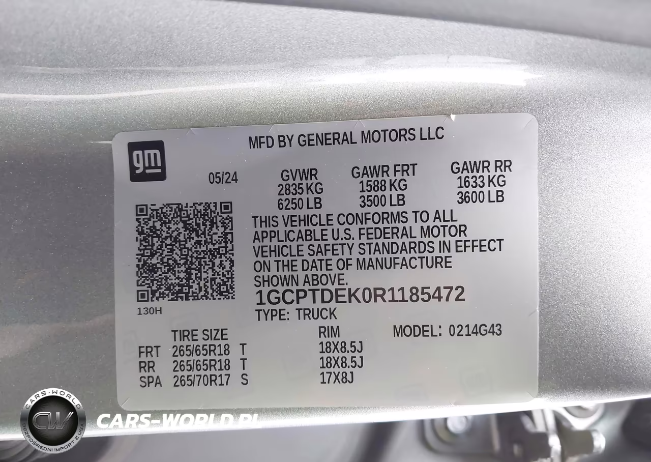 2024 Chevrolet Colorado 4Wd Z71 VIN:1GCPTDEK0R1185472 - 9