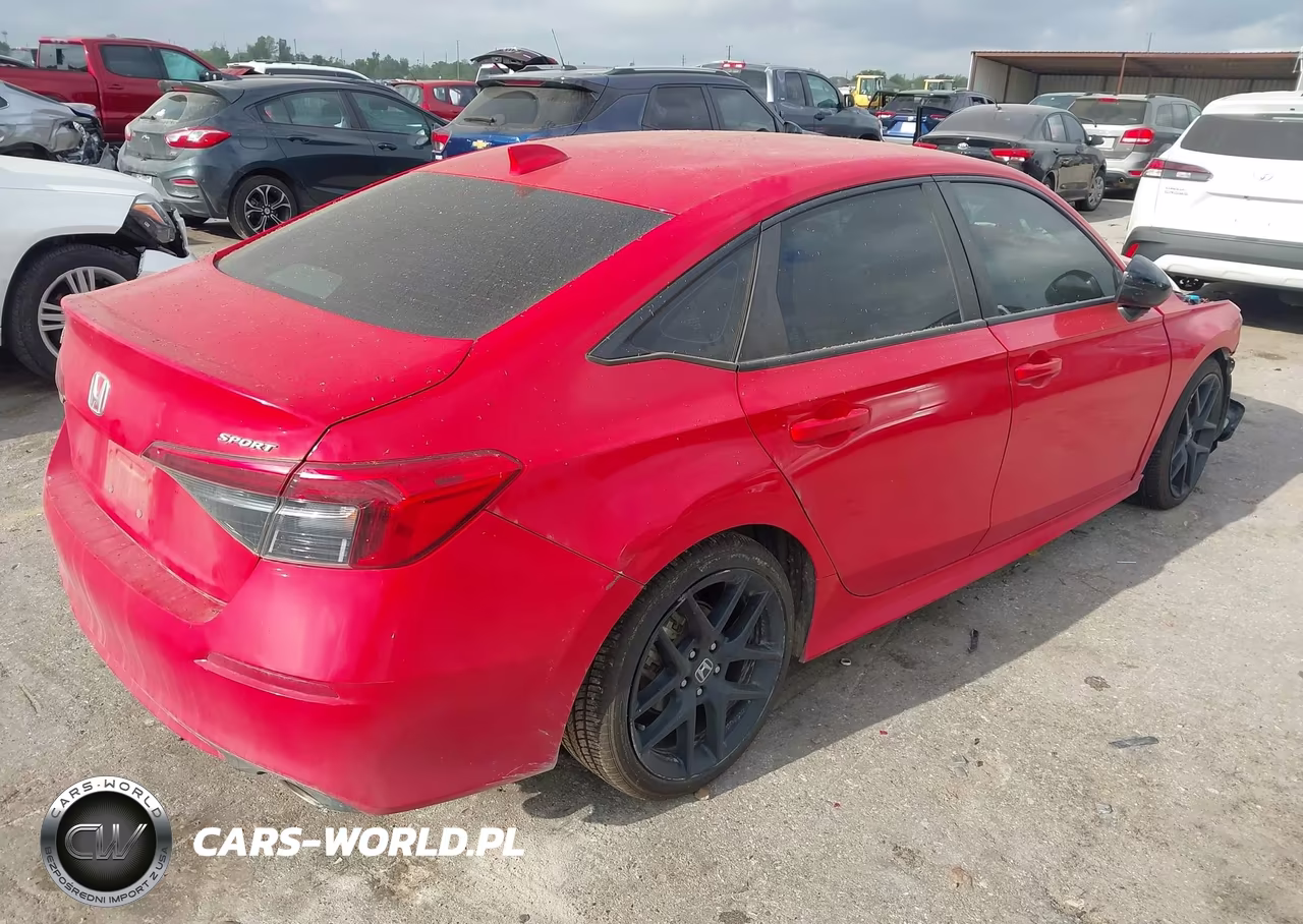 2022 Honda Civic Sport VIN:2HGFE2F56NH558949 - 4