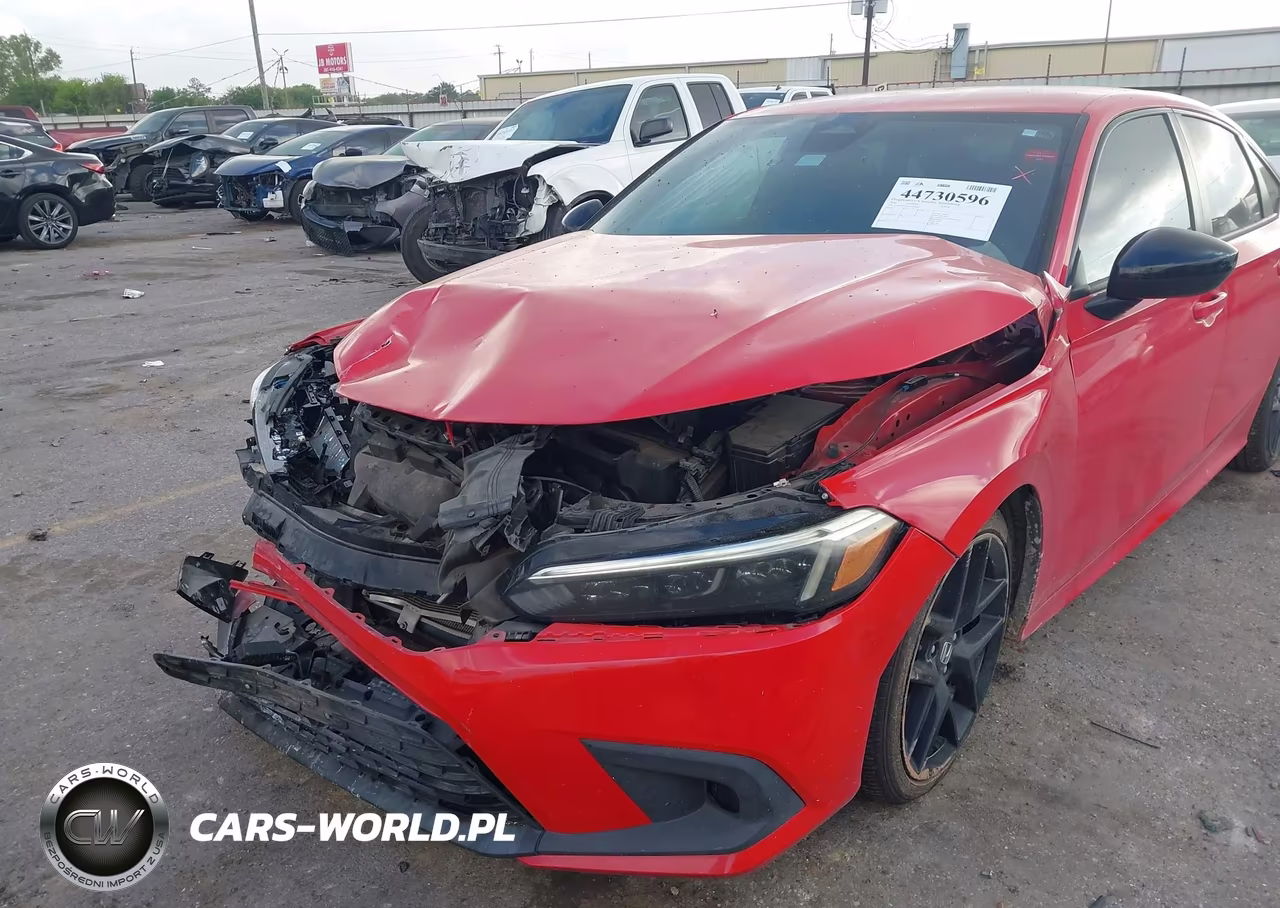 2022 Honda Civic Sport VIN:2HGFE2F56NH558949 - 6