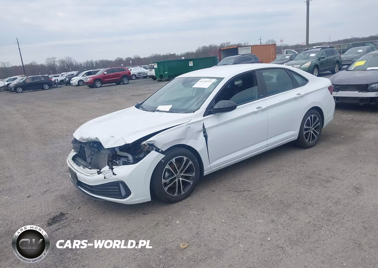 2024 Volkswagen Jetta 1.5T Sport VIN:3VWBM7BU4RM038313 - 2