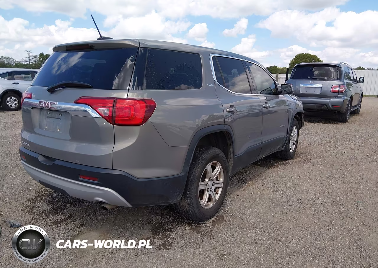 2019 GMC Acadia Sle-1 VIN:1GKKNKLAXKZ209033 - 4