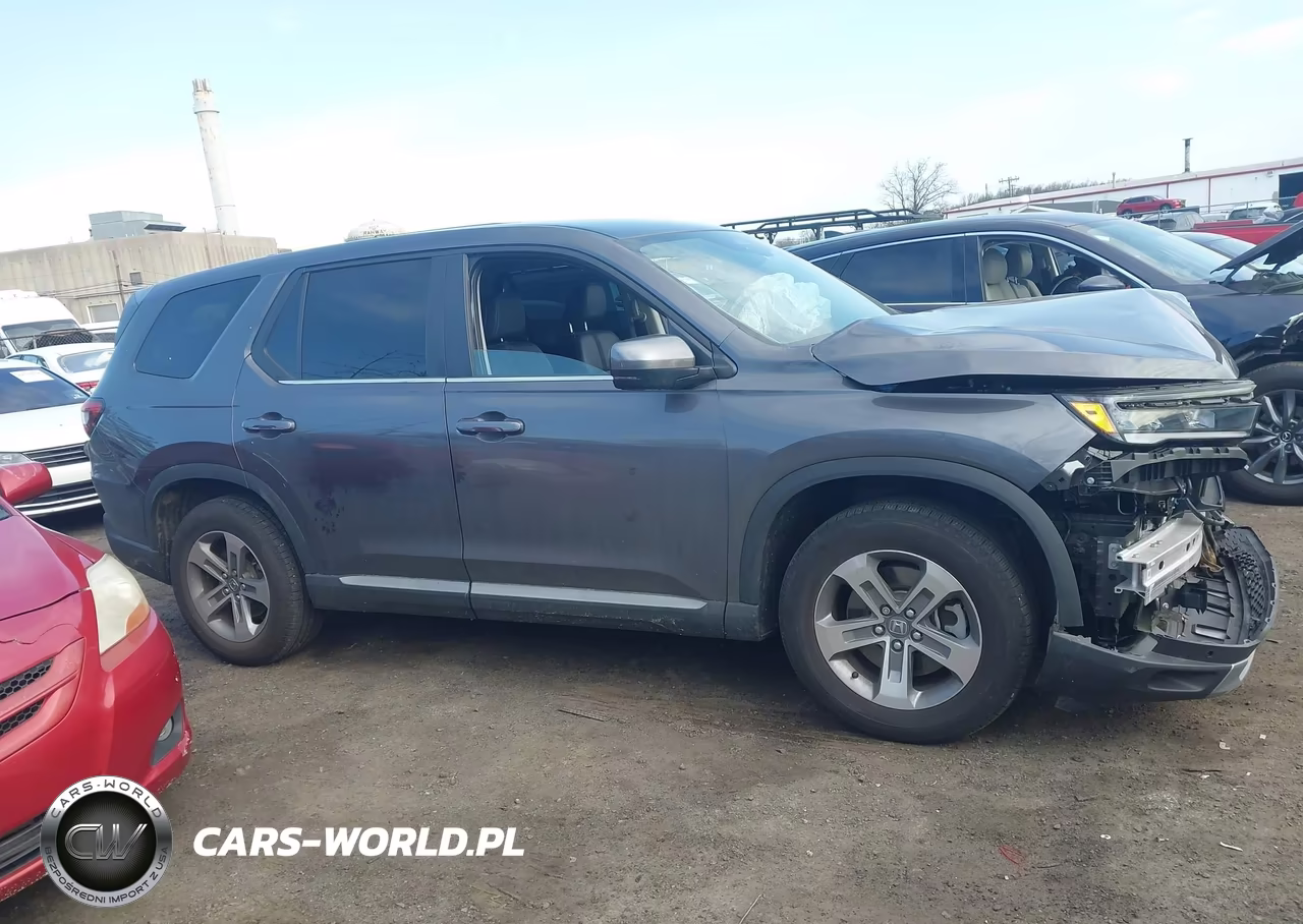 2025 Honda Pilot Ex-L VIN:5FNYG1H46SB103049 - 13