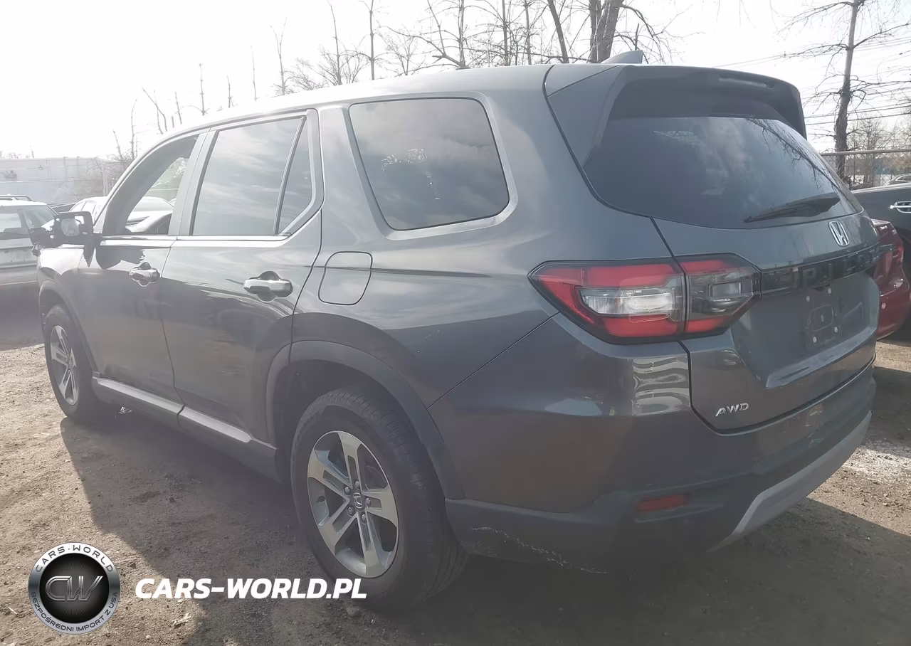 2025 Honda Pilot Ex-L VIN:5FNYG1H46SB103049 - 3