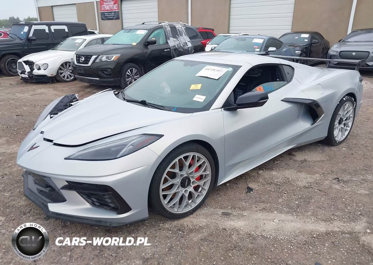 2021 Chevrolet Corvette Stingray Rwd 1Lt VIN:1G1YA2D49M5123807 - 2