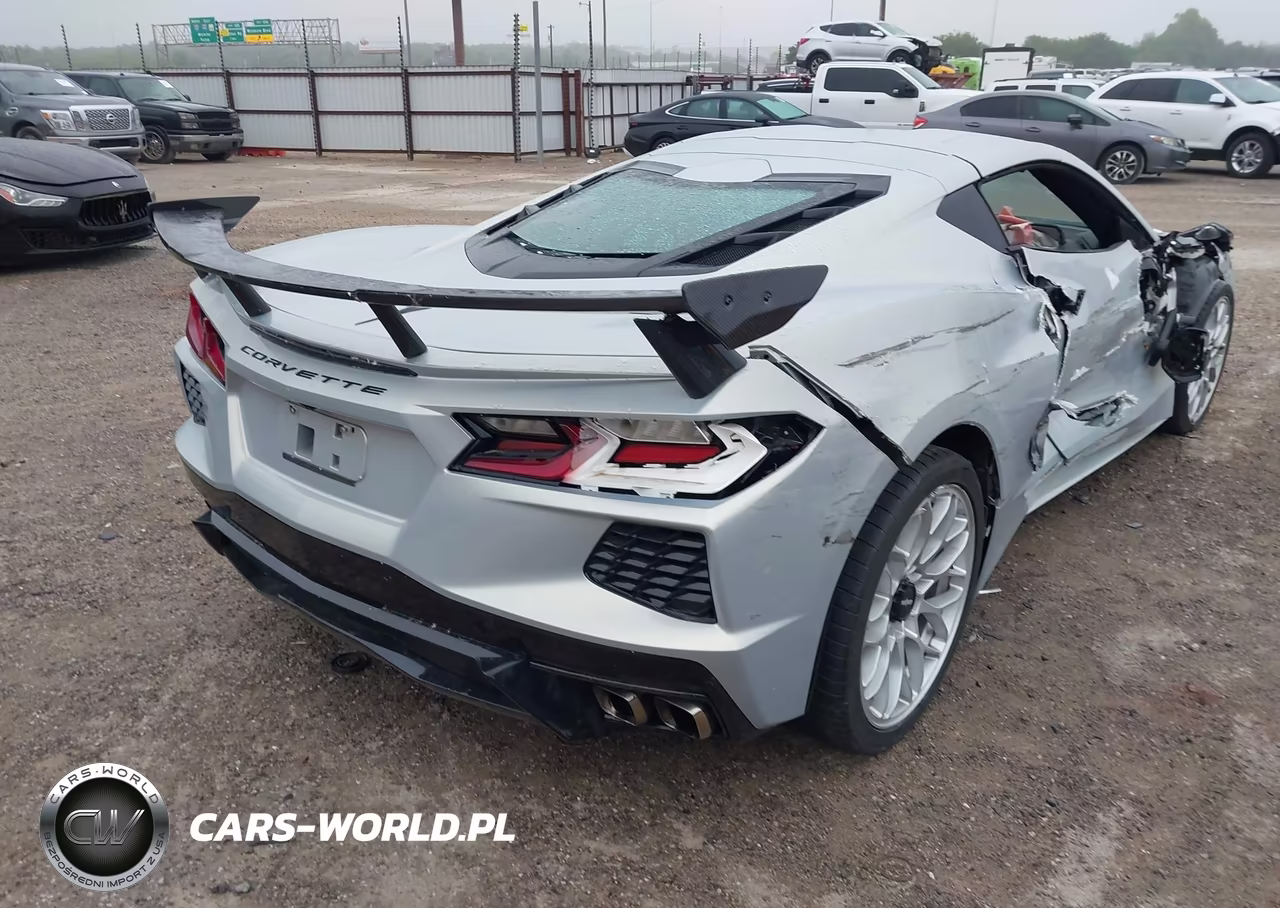 2021 Chevrolet Corvette Stingray Rwd 1Lt VIN:1G1YA2D49M5123807 - 4