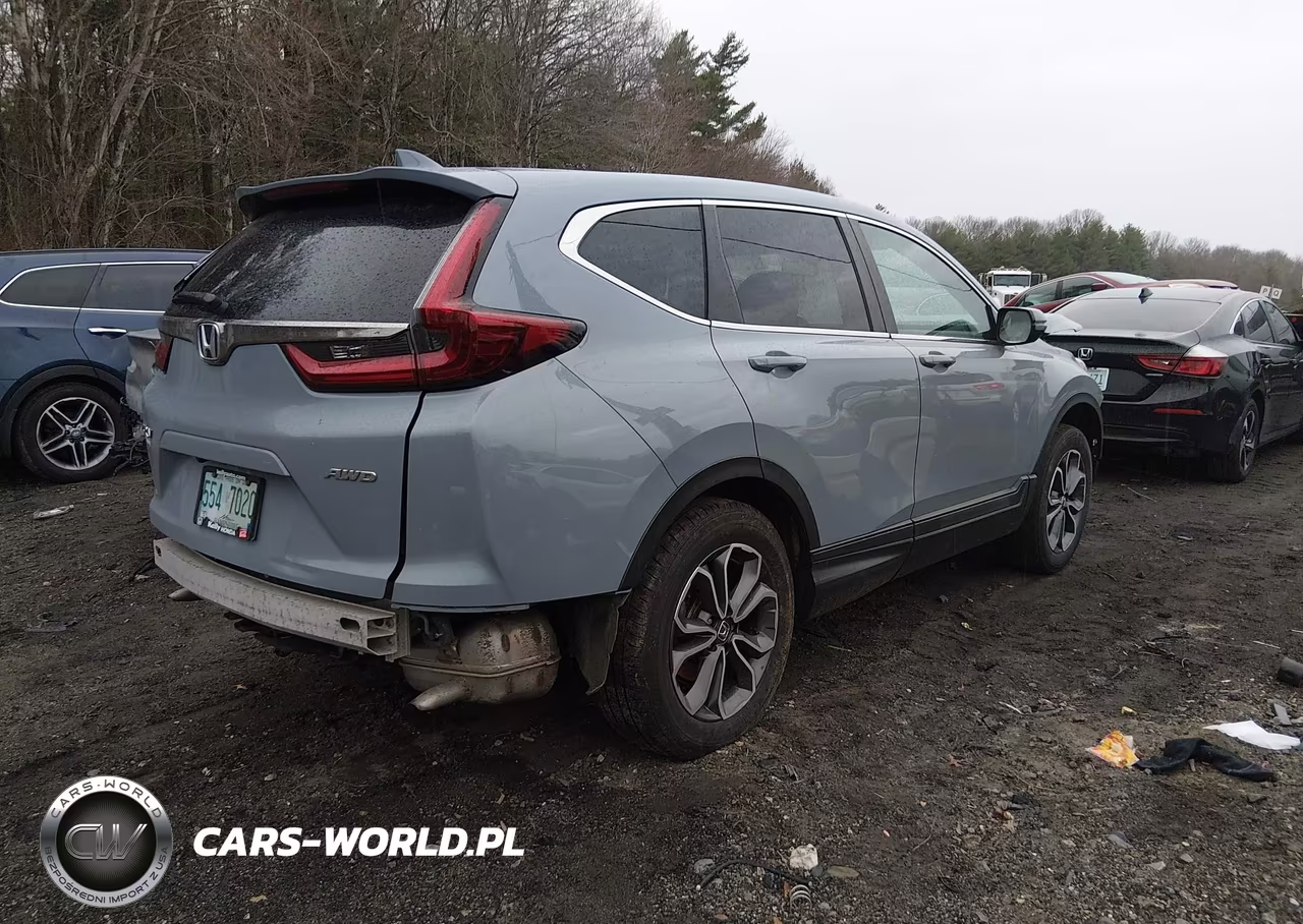 2022 Honda Cr-V Awd Ex VIN:2HKRW2H59NH621023 - 4